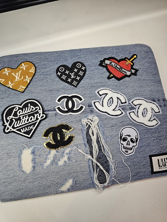 Luxe Legacy Accessories - Designer- Inspired Iron On Patch Set (9)
